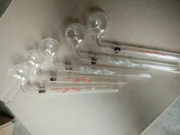 透明なスモークポットボングアクセサリー、オイルバーナーガラスパイプ水パイプドロッパーガラスボンで喫煙ガラスパイプオイルリグ
