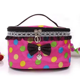 New Makeup Cosmetic Bags Retro Beauty Wash Case Zipper Handbag Makeup Bags