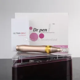 5スピードの皮下自動電気ミラー針Derma Pen Dr。 2ピース針カートリッジ付きペン