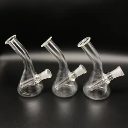 4,0 tum mini glasbägare bongs med 10 mm kvinnliga fog glasoljerigor vattenrör grossist