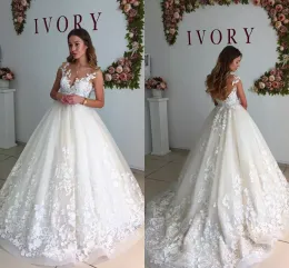 Весеннее винтажное свадебное платье без спины прозрачное кружевное аппликация.