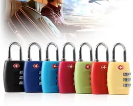 Customs Luggage Padlock TSA338 Resettable 3 Digit Combination Padlock Suitcase Travel Lock TSA locks