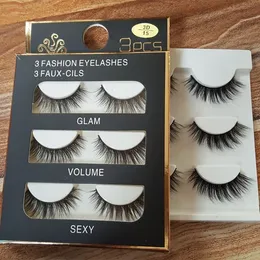 Sztuczne rzęsy 3D 16 stylów Handmade Beauty grube długie miękkie rzęsy sztuczne rzęsy rzęsy Sexy wysokiej jakości