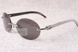 Üst düzey yuvarlak moda retro güneş gözlüğü 8100903 Doğal karıştırma açısı Kalite güneş gözlükleri erkek ve kadın gözlükleri boyut 58-18260f