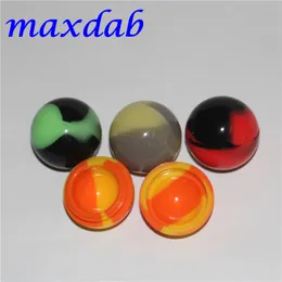 حامل شكل الكرة nonctick FDA معتمدة من سيليكون الجرار DAB WAX تبخير حاوية حاوية السيليكون القابلة لإعادة الاستخدام من أجل جرة