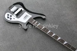 Hurt! Gitara 4 struny bas 4003 Electric Bass Black Bash Wysoka jakość gitary basowej bez twardej obudowy