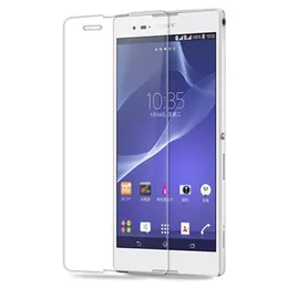 9h 0.26mm HD Premium Tempererat glas för Sony Xperia Z1 / Z1ComPACT / Z4 / Z3 / Z3COMPACT / Z4 / Z4COMPACT / E3 / E4 AQUA Explosionssäker Skärm 300PC / Lot