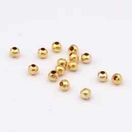10000 piece DIY Jewelry Accessories Metal Iron Spacer Round Beads DIY Jewelry Accessory for Jewelry Making 6 Colour Select