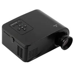 Freeshipping New Mini 1080p HDマルチメディアホームLEDプロジェクターシネマシアターAVテレビVGA H-D-MI USプラグ