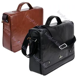 Hot Sale-OP-New arrival Men's Leather bag briefcase men Messenger handbag Casual High Quality 9389