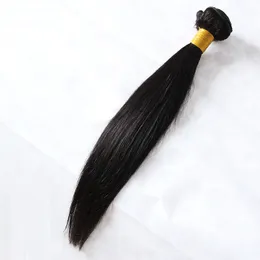 Remy Örgü Demetleri Cynosure Saç Brezilyalı Düz ​​İnsan Saç 1 Parça Örgü Doğal Siyah Renk 1b