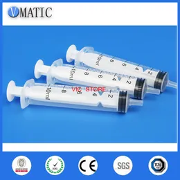 VMATIC Component Electronic Component Plastic 10ml / 10CC Luer Lock Glue Distribuise Syringe x 10 PZ