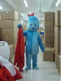 Factory direct sale Garden Mascot Costume Cartoon Doll IgglePiggle Suit Adult Size Fancy Dress Party Factory Direct Free shipping