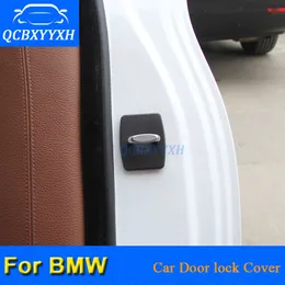 Qcbxyyxh 4 sztuk / partia ABS Blokada drzwi samochodowych Pokrywy ochronne do BMW 1/2/3/5/7 Seria X1 / X3 / X4 / X5 / X6 2004-2018 Car Styling Drzwi
