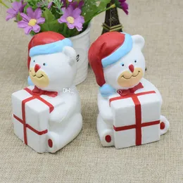 Christmas Bear Squishy Bear Squishies Simulation Food For Key Ring Phone Chain Toys Gifts All Kinds Of Style