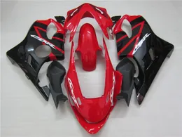 Hot moto parts fairing kit for Honda CBR600 f4I 04 05 06 07 red black fairings set CBR600F4I 2004-2007 OT09