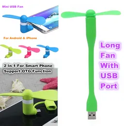 Mini USB Fan Pocket USB Гаджет Портативный летний Micro USB охлаждающий вентилятор 6 цветов для iPhone Android OTG Phones Power Bank ноутбук