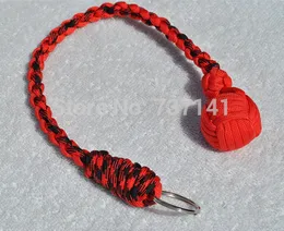 Portachiavi Paracord Monkey Fist 1 palla d'acciaio L'autodifesa è realizzata a mano in China194S