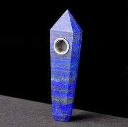 НОВАЯ курительная трубка из драгоценного лабрадорита Crystal Rock Wand