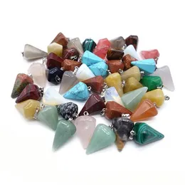 Natural Stone Gemstone Bracelet Beads And Charms High Polished