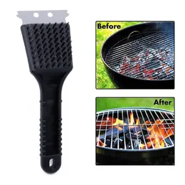 Wholesale- Stainless Steel Grill Steam BBQ Cleaning Brush Barbecue Cooking Clean Tool