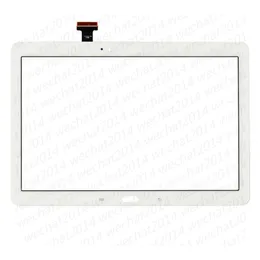 50PCS Touch Screen Digitizer Glass Lens with Tape for Samsung Galaxy Note 10.1 P600 P605 free DHL