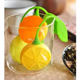 Drinker Teapot Teacup Herb Tea Strainer Filter Infuser Bag Lemon Silicone E00048 BARD