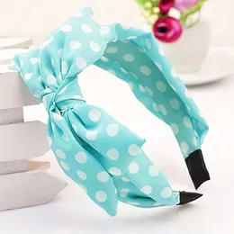 NS New Wide Ribbon Bowknot Headband Hairband Wire Bendy Bow Rabbit Bunny Ear #R59