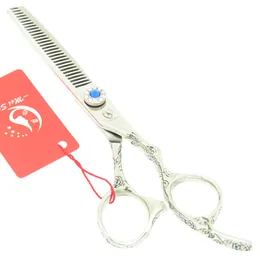 6.0inch Meisha Wysokiej jakości Salon Salon Nożyczki 62HRC Profesjonalne fryzjerskie nożyce do przerzecinania JP440C Barber Salon Tool, Ha0334
