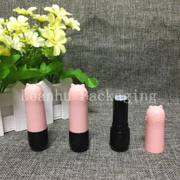 The new cute cartoon cat, homemade DIY air nozzle wax tube Lipstick Lip Balm tube , lip balm containers