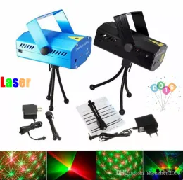 Mini Laser Scena Efekty oświetleniowe LED Wyprzedaż 150mw Mini Greenred Laser DJ Party LED Laser Scena Oświetlenie Disco Dance Floor Lights