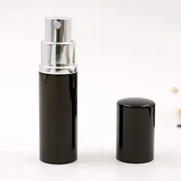 Black 10CC 10ML 10 ML Mini Portable Spray Bottle Empty Perfume Bottles Refillable Perfame Atomizer Spray Travel Accessories top quality