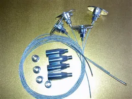 Gratis frakt Högkvalitativ suspenderad tråd för LED-panel Ljus, LED-belysningstillbehör, suspenderat kit för LED-belysningspaneler