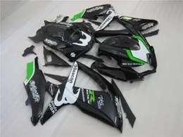 Kit carenatura 7 regali gratuiti per carenature stampate ad iniezione Suzuki GSXR600 08 09 10 carene verde nero GSXR750 2008 2009 2010 OI16