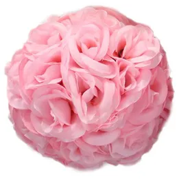 15cm Kunstmatige zijde Rose Pomander Bloem Ballen Bruiloft Boeket Woondecoratie Ornament Kussen Ball Hop