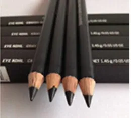 10 PZ REGALO GRATUITO + SPEDIZIONE GRATUITA HOT di alta qualità Nuovi prodotti più venduti Black Eyeliner Pencil Eye Kohl con scatola 1,45 g