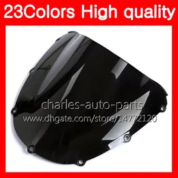 100% nowy motocykl szyby do Hondy CBR954RR 02 03 CBR900RR CBR 954 RR 900RR CBR954 RR 2002 2003 Chrome Black Clear Smoke Sildshield