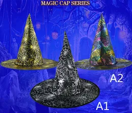Halloween Witch hats caps costumes cosplay Props party adult and child decorations ornament accessories halloween decorations