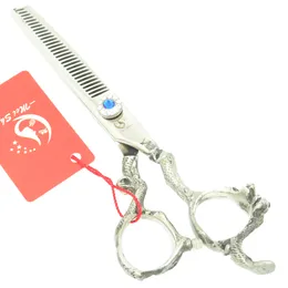 6.0inch Meisha Dragon Uchwyt JP440C Hair Hair Nożyczki Profesjonalne Tesoura Fryzjerstwo Salon Produkt Włosy Narzędzie do stylizacji, Ha0282
