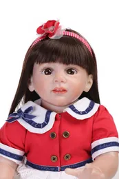 Silicone Vinyl Lifelike Girl Doll Reborn Baby Toddler With Clothes ...