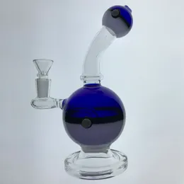 Glass bong dab rig 2018 Glass Water Pipes incycler function pin hole perc Hookahs 14 mm Joint