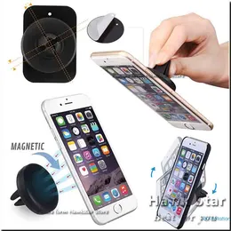 Car Mount Air Vent Magnetic Universal Cell Phone Holder For Moblie Phone iPhone 6S 7 Plus One Step Mounting best seller