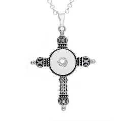 18mm NOOSA Cross Pendant Jewerly women's necklaces