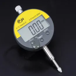 Freeshipping 0,01 mm digitales Messuhrmessgerät IP54 ölbeständiges 12,7 mm/0,5 Zoll elektronisches Mikrometer-Präzisionsmessgerät mit Hartmetallspitze