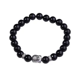 8Mm Buddha Beads Bracelets Bangles Natural Stone Charm Bracelets For Women And Men Jewelry 2017 Bracciali Lava Pulseiras 7136