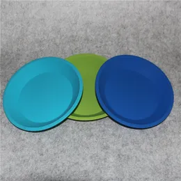 Wettbewerbsfähiger Preis Deep Dish Round Pan 8" Antihaft-Silikonbehälter Konzentratöl BHO-Tablett kostenloser Versand