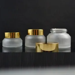 15g Hochwertige Oblique Milchglascreme Match gold Aluminiumkappe, 30g Glas Kosmetikglas, 50g Glas oder Sahnebehälter schnell F2017845