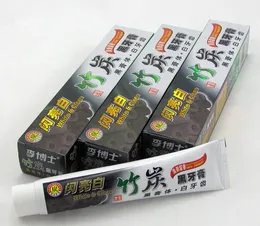 Nyaste kol tandkräm anti-halitos gå rök fläckar att fläcka tänder vitare svart bambu kol tandkräm oral hygien tänder vård