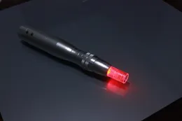 2017 Najnowszy 5 Prędkości Derma Pen LED Foton Elektryczny Miconedle do Therapii odmładzania skóry 50 sztuk Nano Igły z 7 kolorami