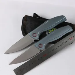 Green thorn F7 flip fold knife, blue fine line bearing, m390 blade, TC4 titanium handle, outdoor camping, hunting pocket, fruit knife, EDC